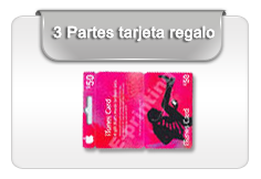 3 Part gift card M6+ 