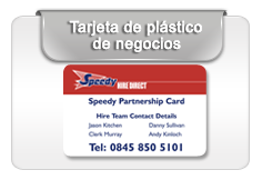Plastic business card